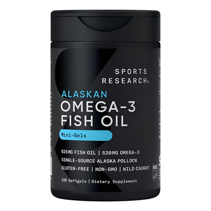 Omega 3 Aceite De Pescado Mini Cápsulas 120 Unidades - Imagen 1