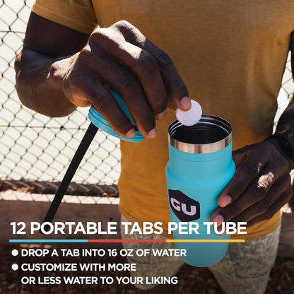 Tabletas Gu Energy Electrolitos Veganas Lima Hidratacion Deportiva