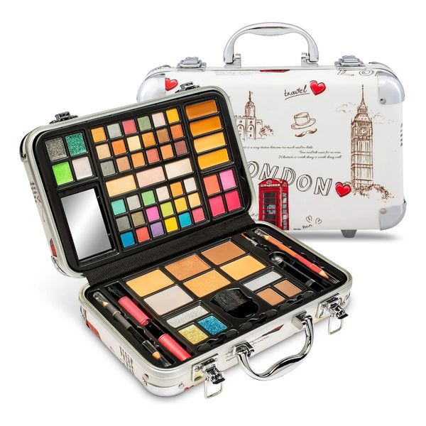 Kit De Maquillaje Todo En Uno 41 Sombras Estuche De Lujo Importado