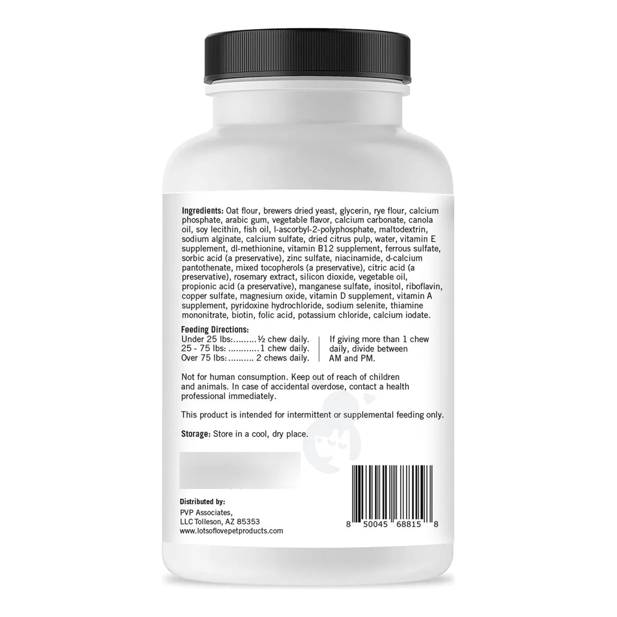 Masticables Multivitamínicos Diarios Para Perros 60 Unidades Salud Y Vitalidad