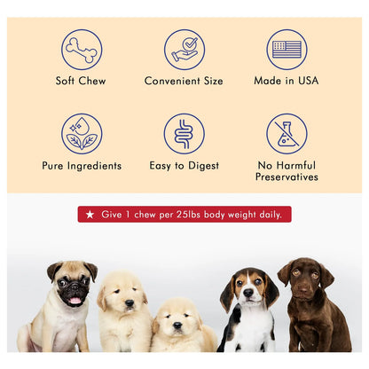 Soporte Probiótico Avanzado Para Perros Y Gatos Con Prebióticos Sabor Pato