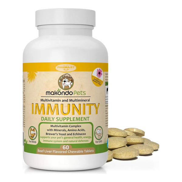 Suplemento Inmunológico Para Perros Alivio Alergias Vitaminas Minerales