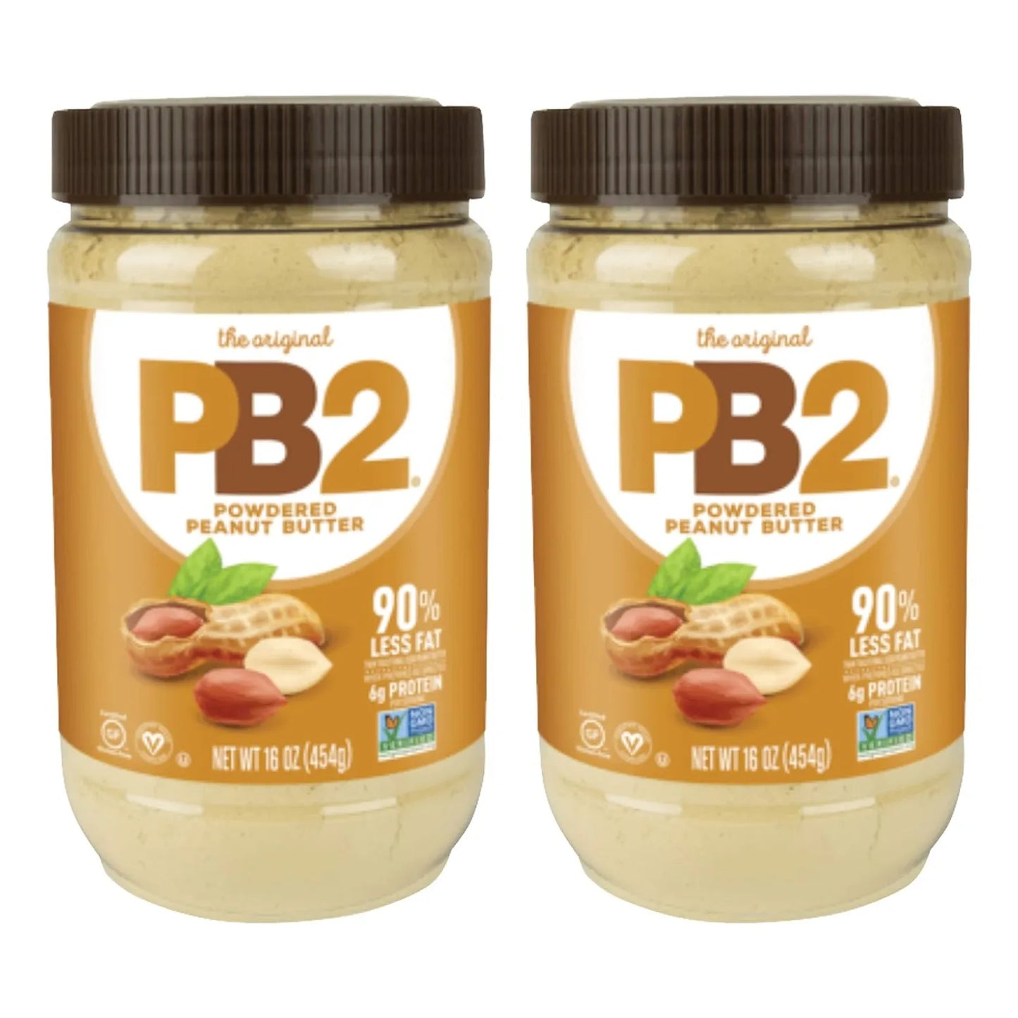 Mantequilla De Maní En Polvo Natural PB2 Baja En Grasa 340g