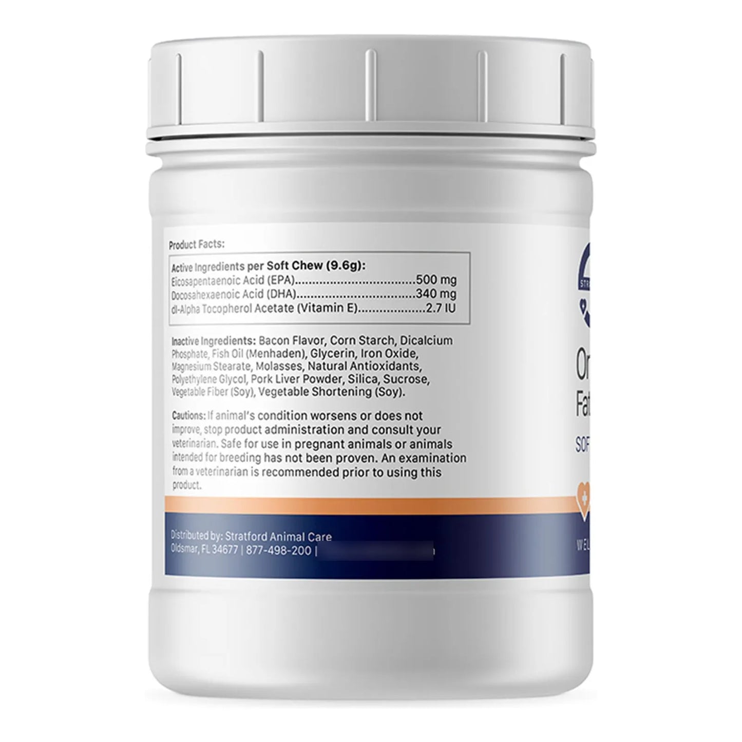 Masticables Suaves Omega 3 Aceite De Pescado Alta Potencia Para Perros
