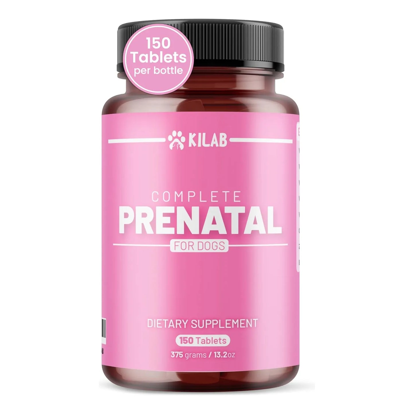 Suplemento Prenatal Para Perras 150 Tabletas Con Hierro DHA Probióticos