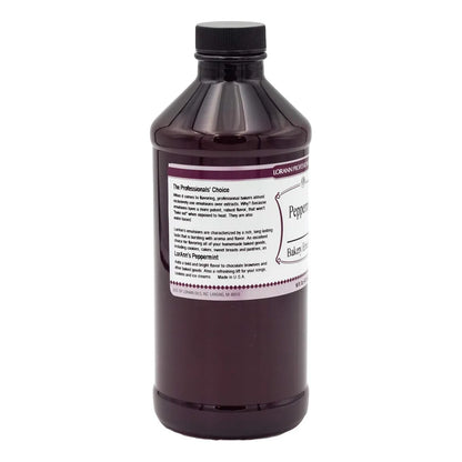 Emulsion De Menta Para Panadería LorAnn 473 Ml Sabor Intenso Y Natural