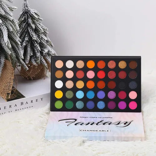 Paleta De Sombras Prism Makeup 12 Tonos Mate Y Brillos Profesional