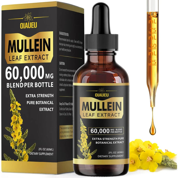 Gotas De Gordolobo Para Limpieza Pulmonar Extracto Natural 2 Onzas