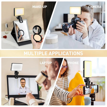 Meixitoy 120 Luces Led Para Teléfono Luz Selfie 3 Modos Recargable 5000Mah