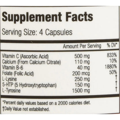 5-HTP Supreme Mejora Estado De Ánimo Control Apetito 90 Cápsulas