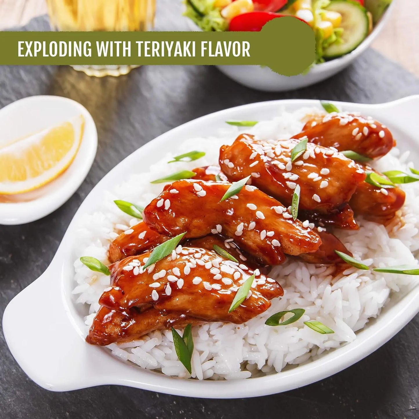 Salsa De Soja Teriyaki Lite 2 Botellas 700 Ml Bajo En Sodio Auténtico Sabor Asiático