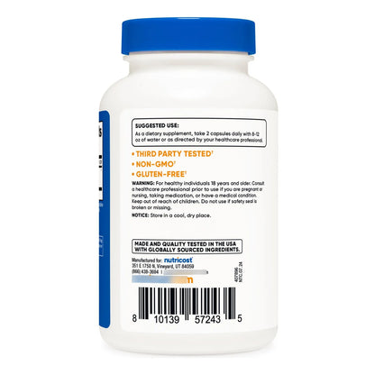 Cápsulas Extracto Castaño De Indias 700 Mg 180 Unidades Vegano Sin OMG