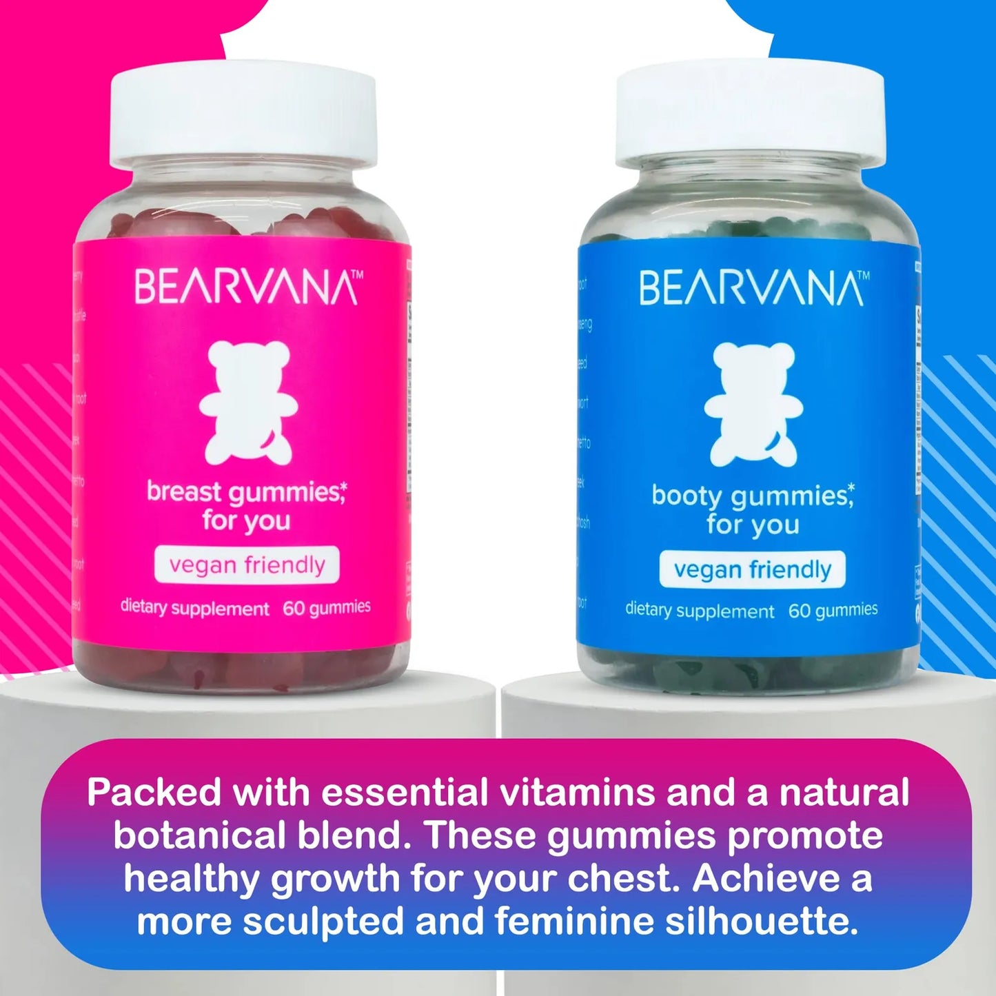Gominolas Bearvana Suplemento Mujeres Sabor Bayas Aumento Estrogeno Natural