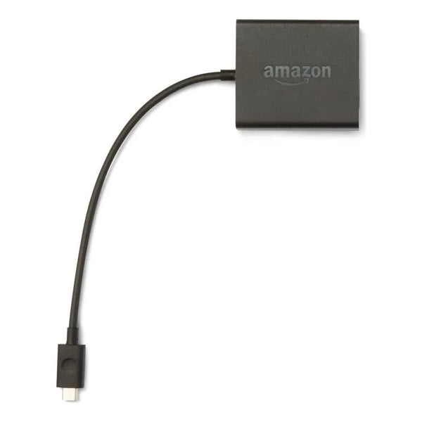 Adaptador Amazon Ethernet Para Fire TV Convierte Tu TV En Smart TV Negro