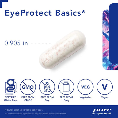 EyeProtect Basics Suplemento Antioxidante Para Salud Ocular 60 Capsulas