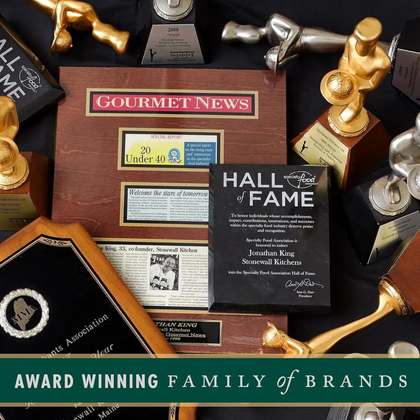 Mantequilla De Maní Cremosa Natural Stonewall Kitchen 440g Sin Aditivos