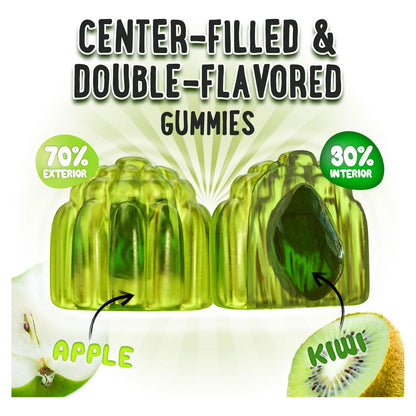 Gomitas De Glicinato De Magnesio 400 Mg Alta Absorción Para Dormir y Relajación Muscular