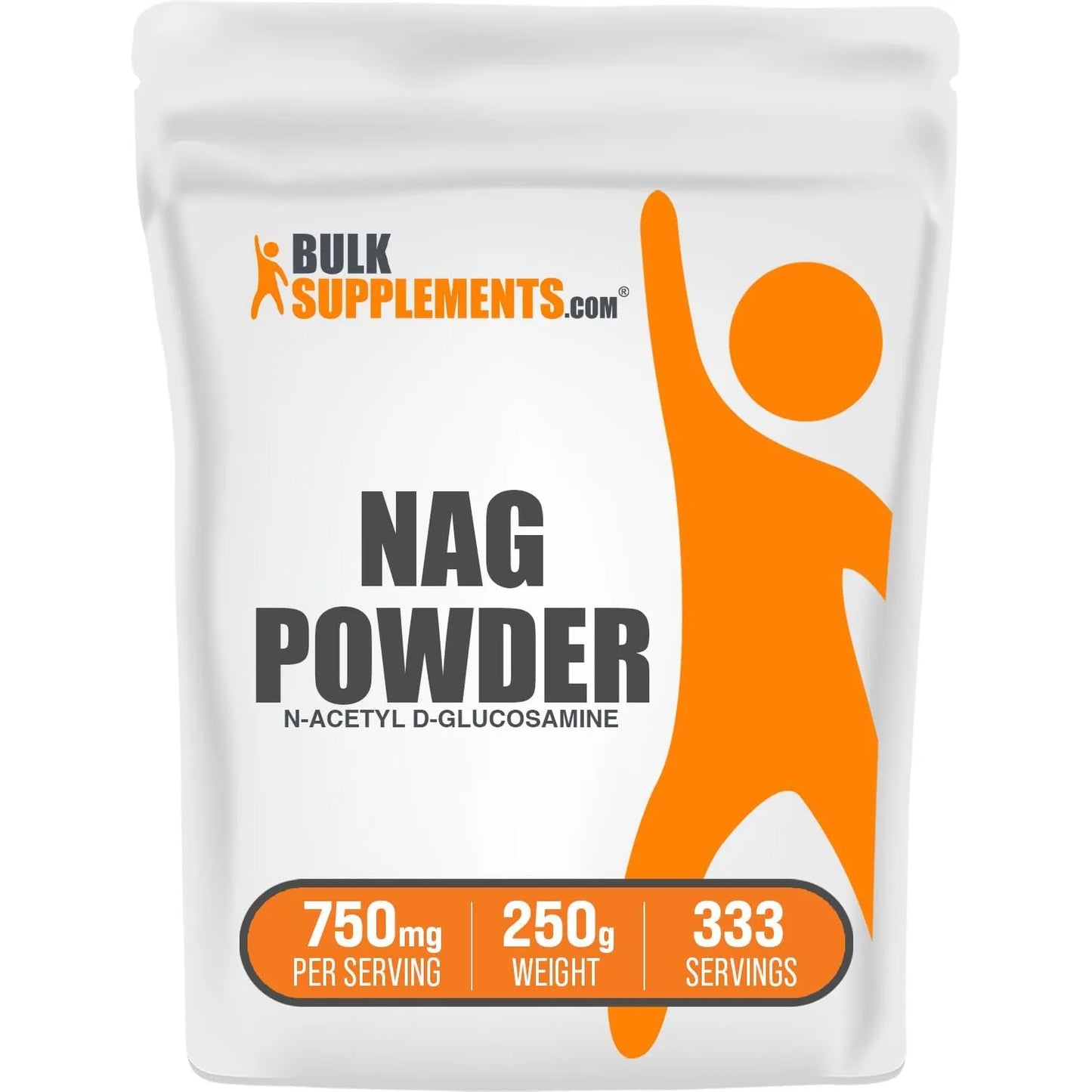 N Acetil Glucosamina En Polvo 750 Mg Porcion 250 G Soporte Articular Sin Gluten
