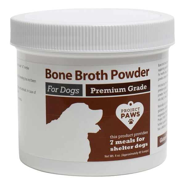 Caldo De Huesos En Polvo Para Perros Con Cornamenta De Alce Nutricion Premium