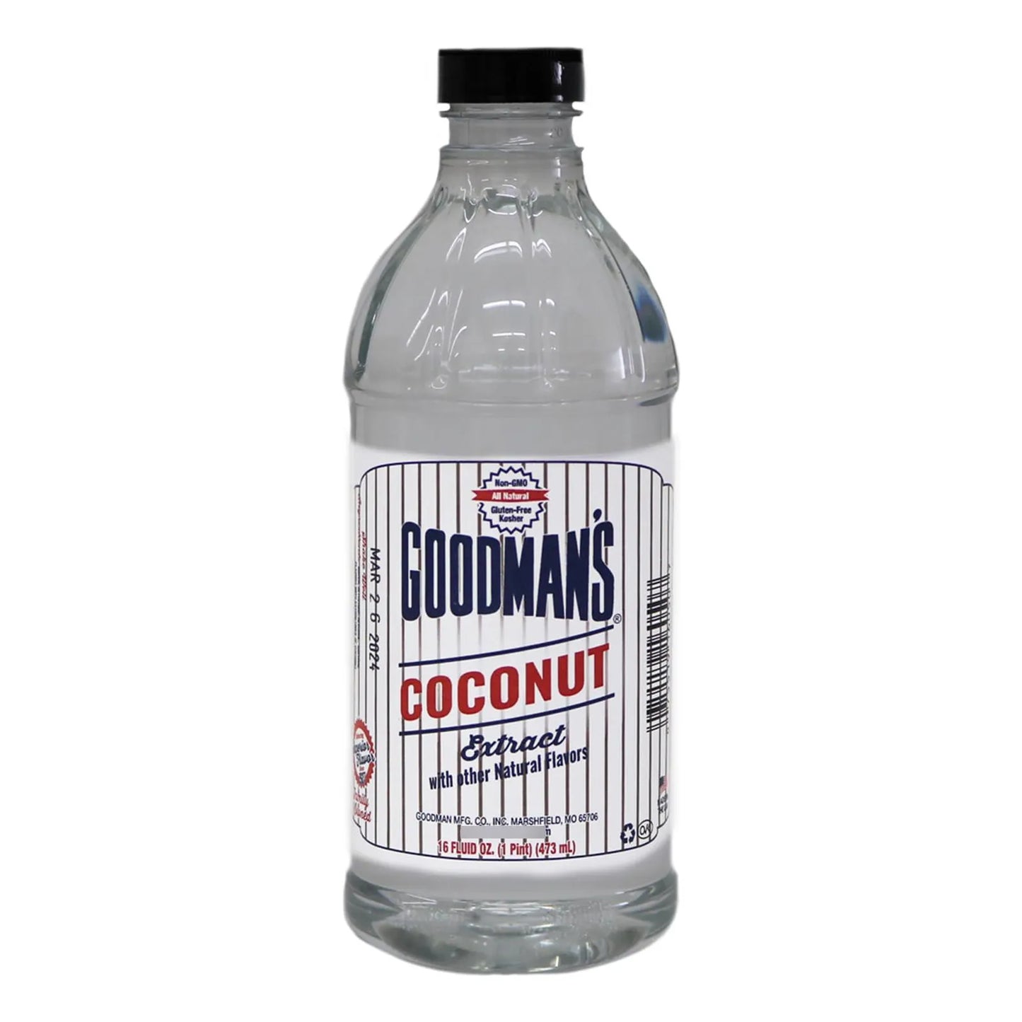 Extracto De Coco Tropical Goodmans Sin Gluten Y Kosher Para Postres Y Bebidas