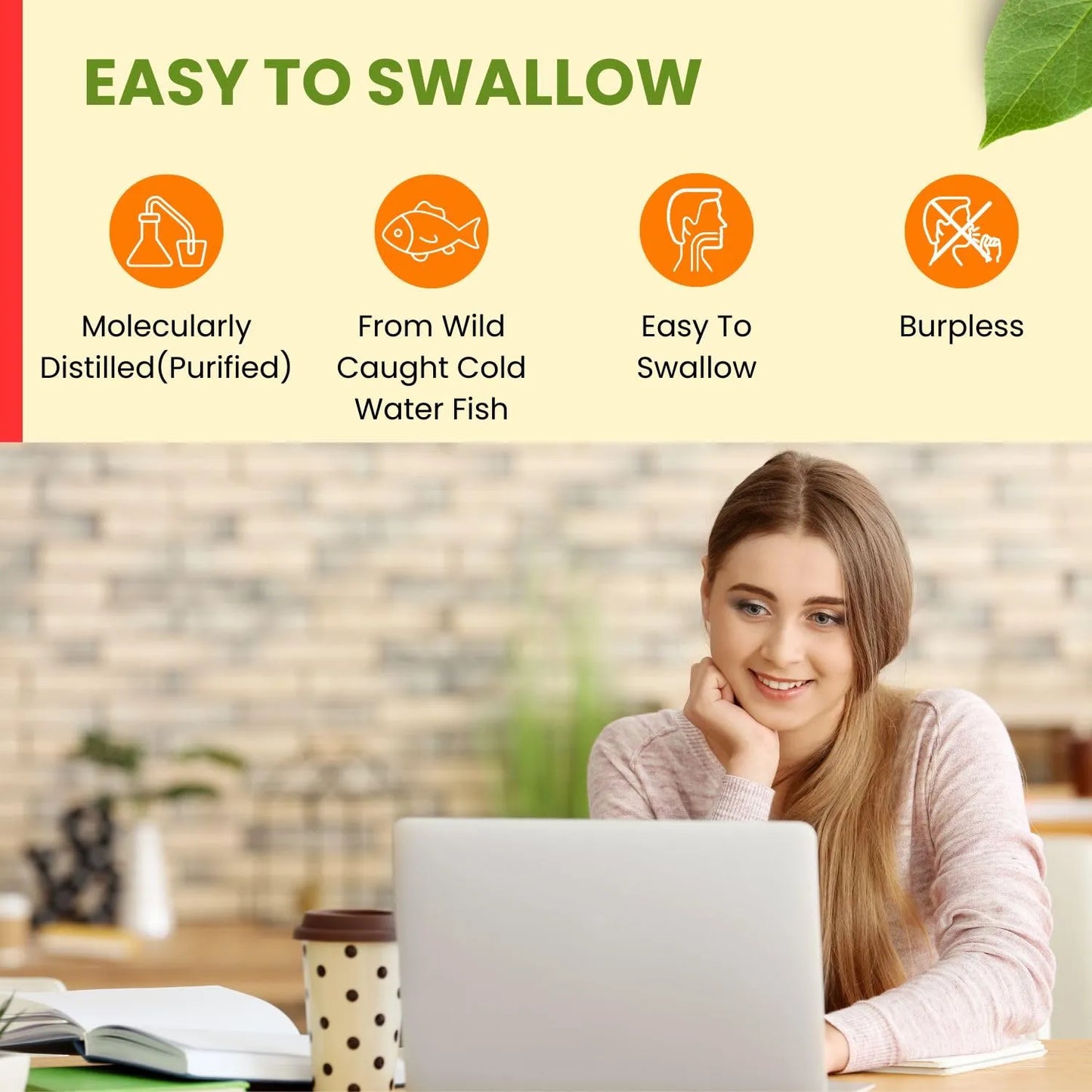 Capsulas De Aceite De Pescado Halal Omega 3 120 Unidades Doble Fuerza Sin Eructos