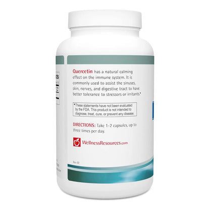 Quercetina 1000 Mg Apoyo Inmunológico Sinusal Y Alérgico 250 Cápsulas Vegano Sin OMG