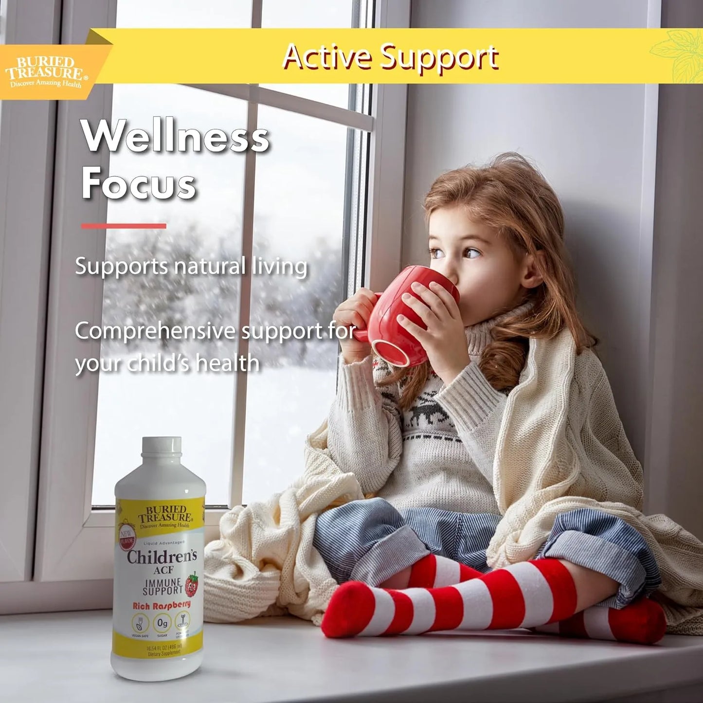 Suplemento Inmunologico Infantil Con Sauco Vitamina C 480ml