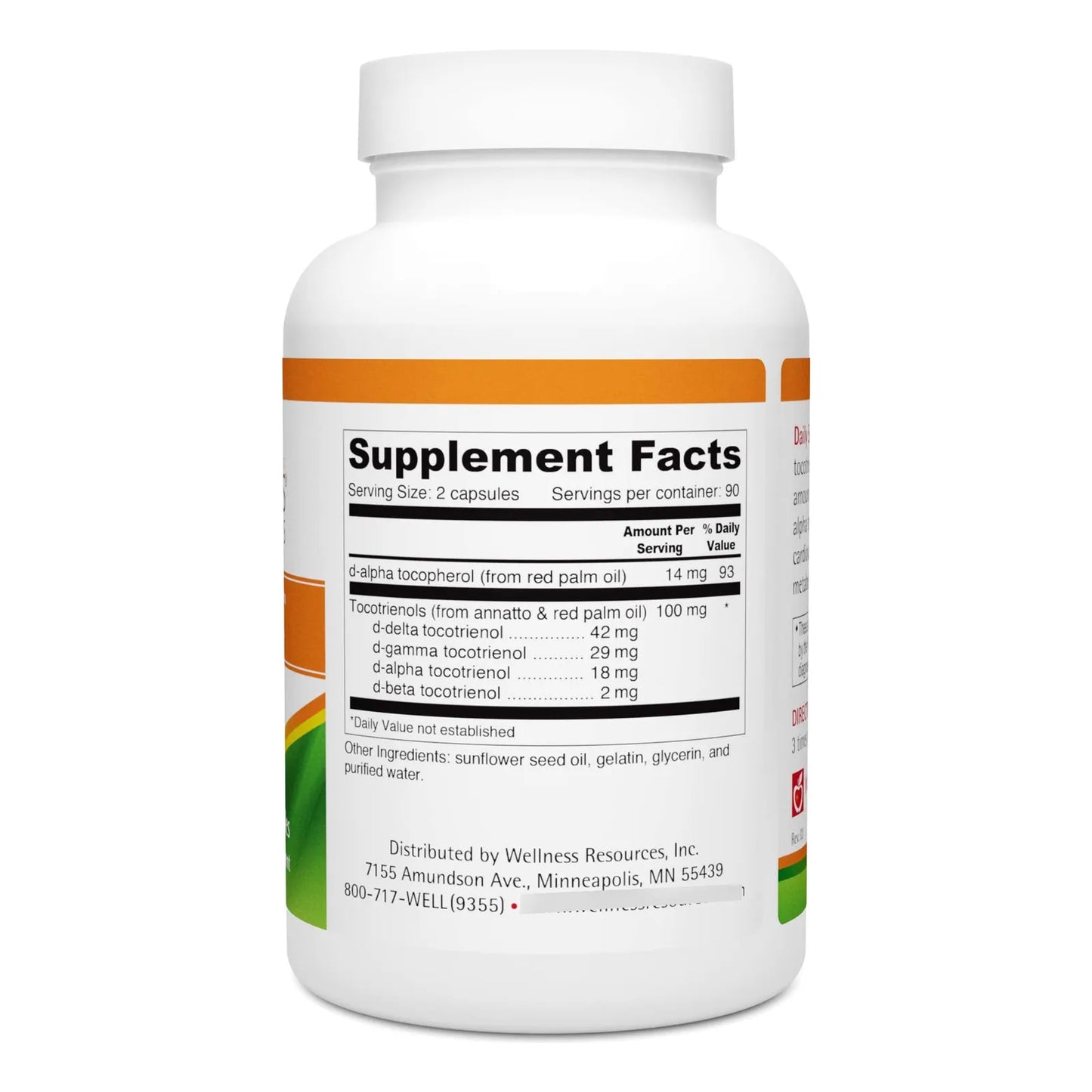 Daily Super E Tocotrienol Complejo Vitamina E Antioxidante 180 Cápsulas