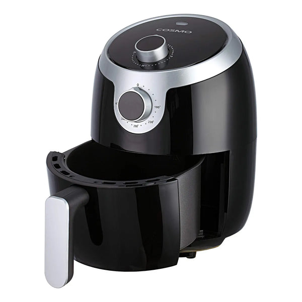 Freidora De Aire COSMO COS 23AFAKB 2.3 Cuartos Negra Acero Inoxidable Cocina Sin Aceite
