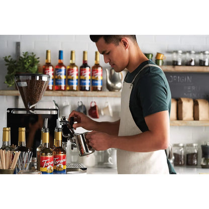 Jarabe Torani Sin Azucar Sabor Vainilla 740 Ml Paquete De 4 Unidades