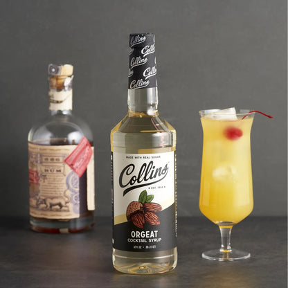 Jarabe De Orgeat Sabor Dulce Para Cócteles Profesionales 946 Ml
