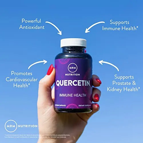 Quercetina 500 Mg Pura QU995 Antioxidante Salud Inmune Y Cardiovascular