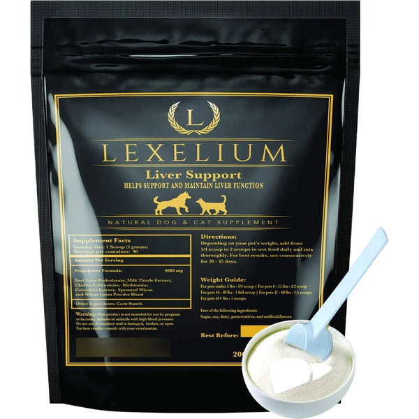 Suplemento Hepatico Para Mascotas Con Cardo Mariano Desintoxica Y Regenera