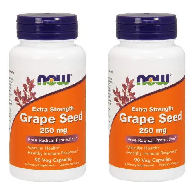 Extracto De Semilla De Uva 250 Mg 90 Capsulas Vegetales Pack De 2