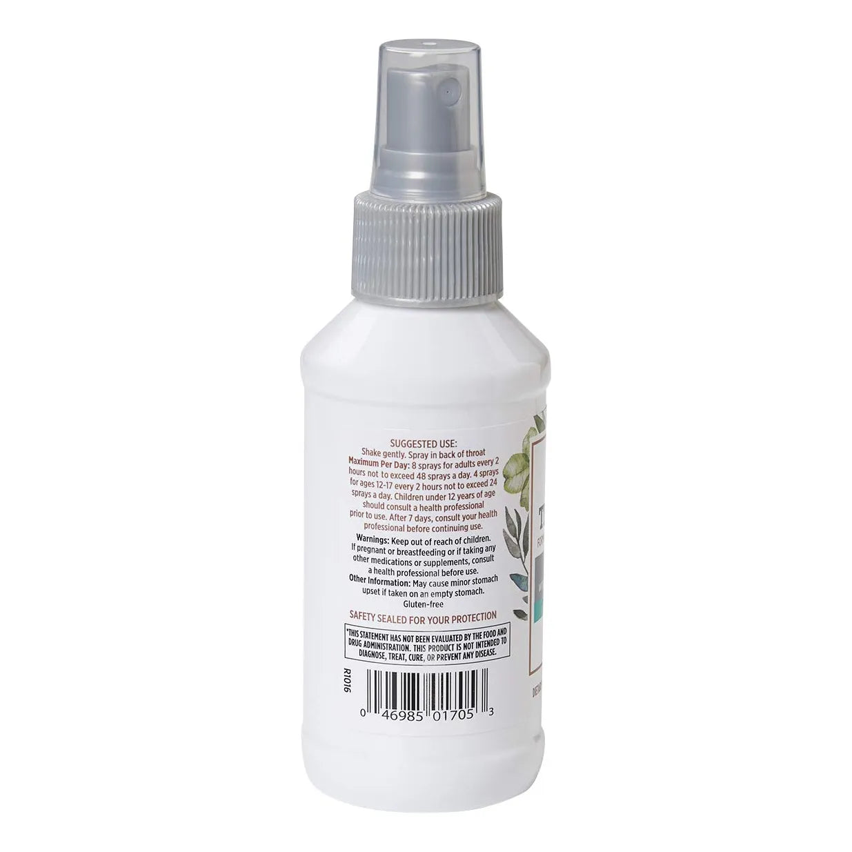 Spray Terazinc F-Throat4 118ml Refuerzo Inmunitario Con Zinc Y Ingredientes Naturales