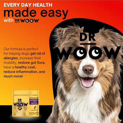 Multivitaminas Para Perros Salud Articular Piel Brillante Defensas Fuertes 90 Masticables