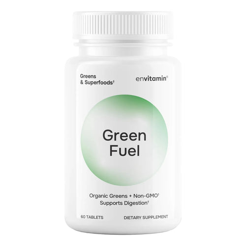 Tabletas Orgánicas Green Fuel Mezcla De Frutas Y Verduras Energía Natural