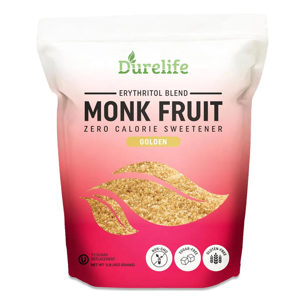 Edulcorante Durelife Monk 11 Ceto 0 Cal 450g Reemplazo Azúcar Natural