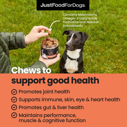 Masticable Multifuncional 10 En 1 Superalimentos Para Perros Salud Articular Piel Y Más