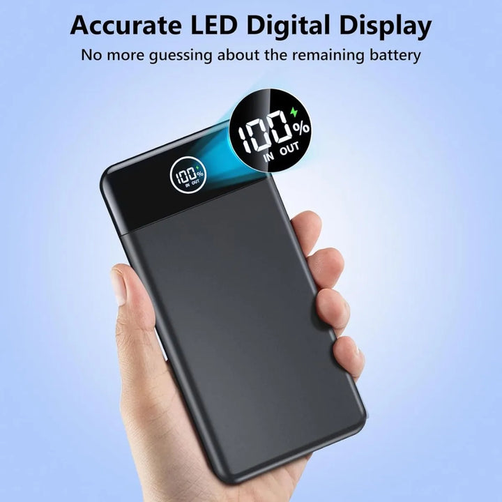 Portable Charger, 33800mah Power Bank, 22.5w - Imagen 3