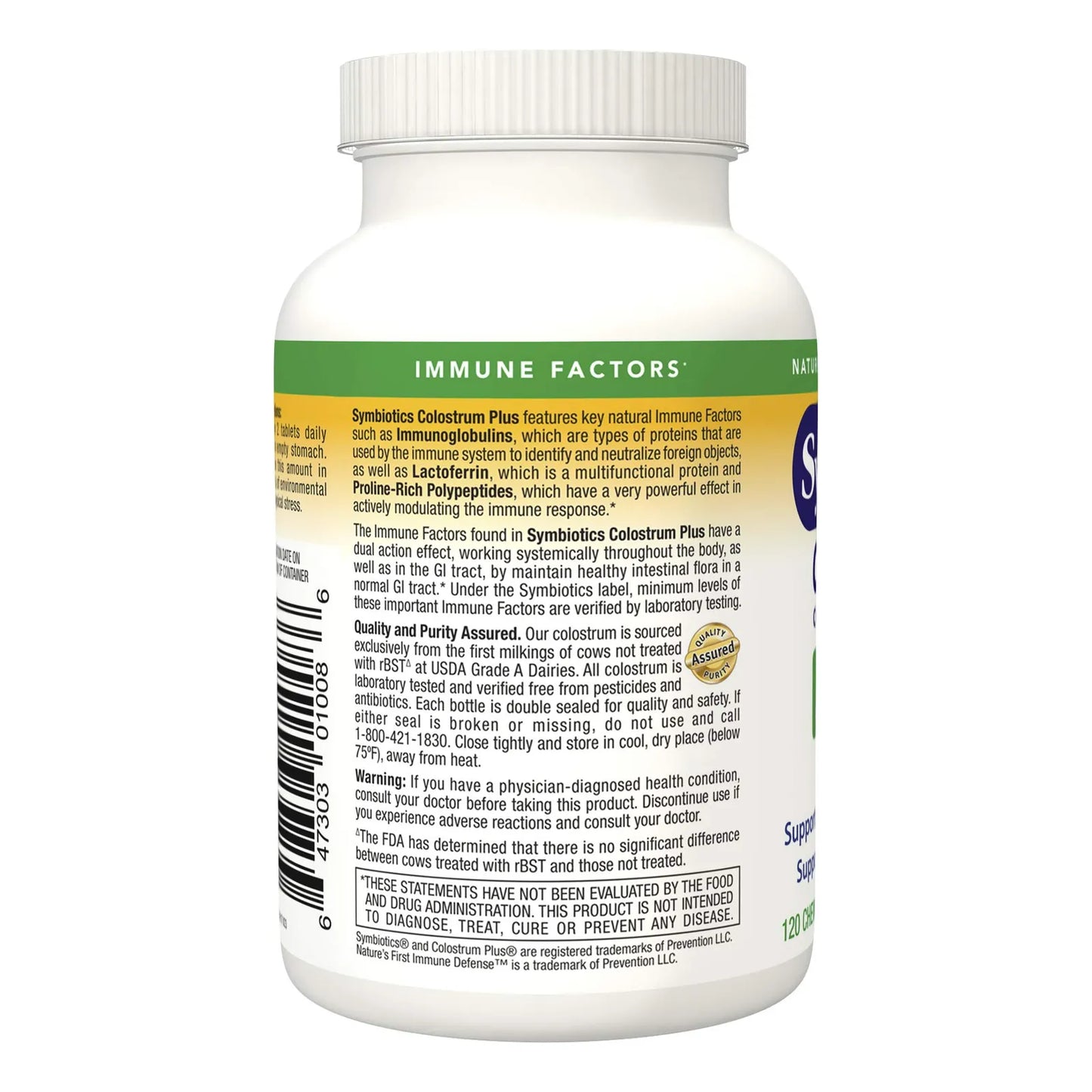 Masticables Calostro Piña Apoyo Inmunitario 60 Tabletas Naturade