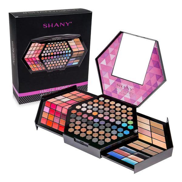 Kit De Maquillaje Haute Honey Shany 80 Sombras 32 Labiales Profesional