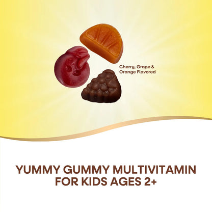 Gomitas Multivitamínicas Premium Para Niños Sabor Frutas 90 Unidades Sin Gluten