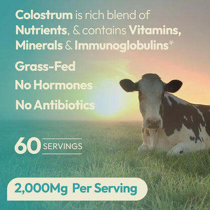 Calostro En Polvo OXNUTRITION Salud Intestinal Apoyo Inmunológico Recuperación Muscular