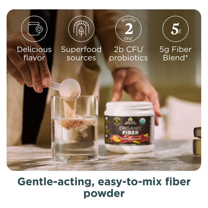 Polvo De Fibra Organica Limonada Frambuesa Fibra Soluble Acacia Konjac Probióticos
