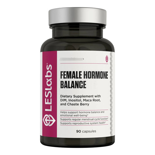 Suplemento Equilibrio Hormonal Femenino Con Inositol DIM Vitex Vitamina B6 90 Capsulas