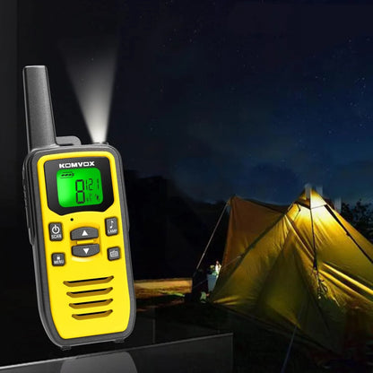 Walkie Talkies Profesionales Recargables Largo Alcance 36 Canales NOAA USB-C