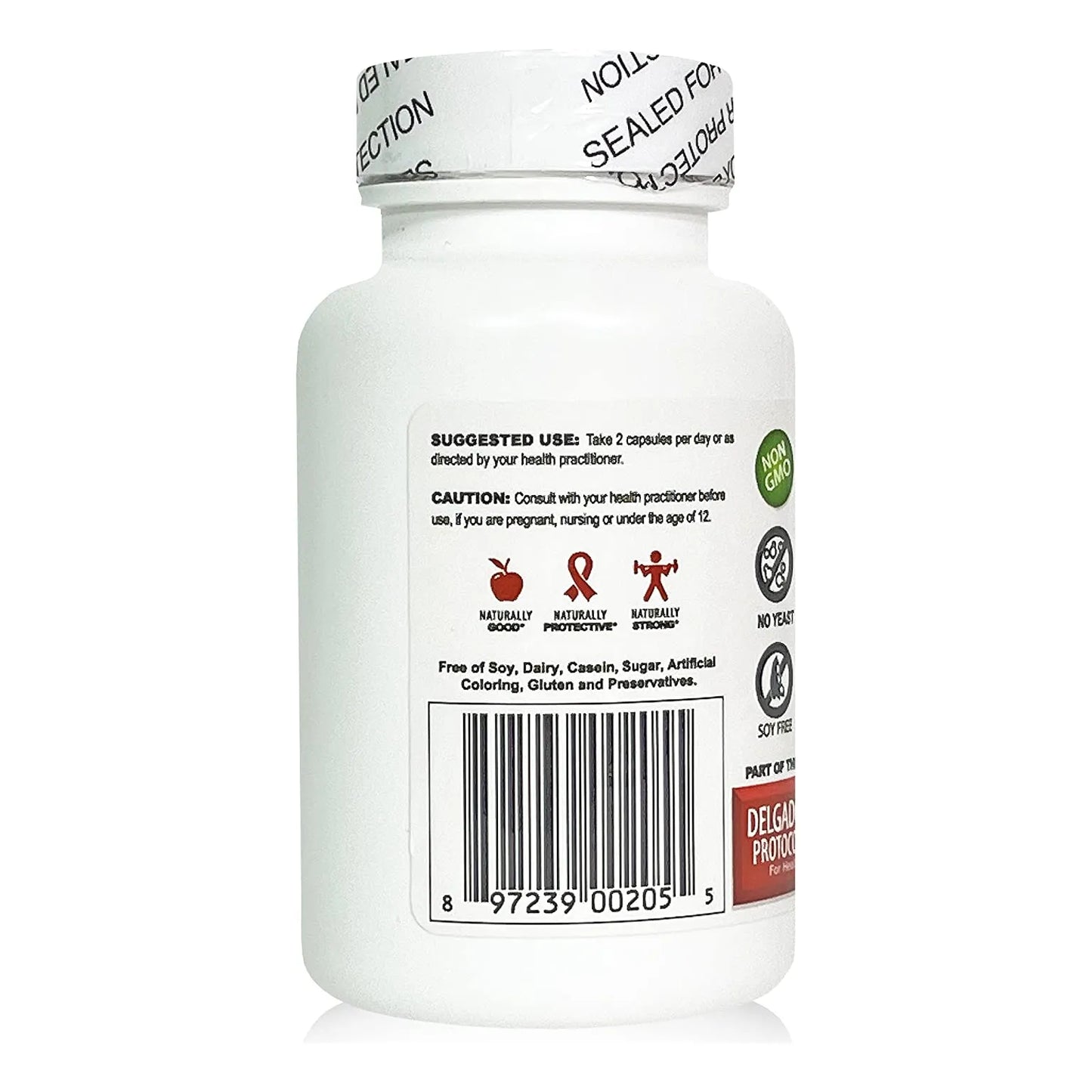Liv D-Tox 60 Cápsulas Suplemento De Desintoxicación Hepática Con Cúrcuma Y Cardo Mariano