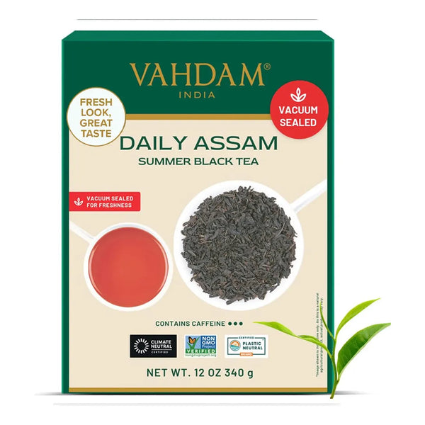 Assam Té Negro De Hojas Sueltas 16 Onzas Frescura Premium Y Sabor Intenso