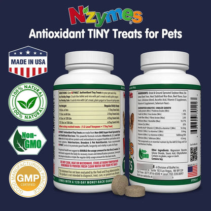 Golosinas Antioxidantes Para Perros Pequeños Salud Articular Y Piel